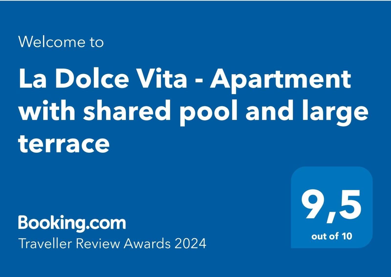 La Dolce Vita - Apartment With Shared Pool And Large Terrace Lido delle Nazioni Eksteriør billede
